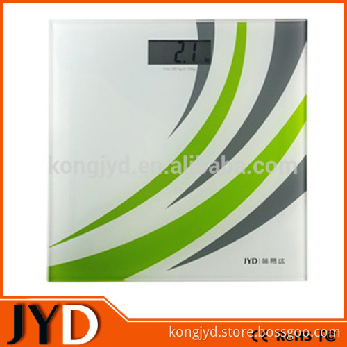 JYD-EBS05 Large LCD Display Digital Bathroom Scale With Step On The Platform And Read Out